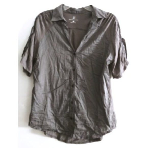 Casual Button Down Top - Picture 1 of 4